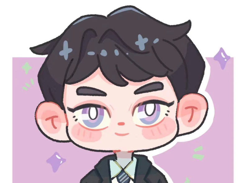 分享一下之前画的快本造型马嘉祺