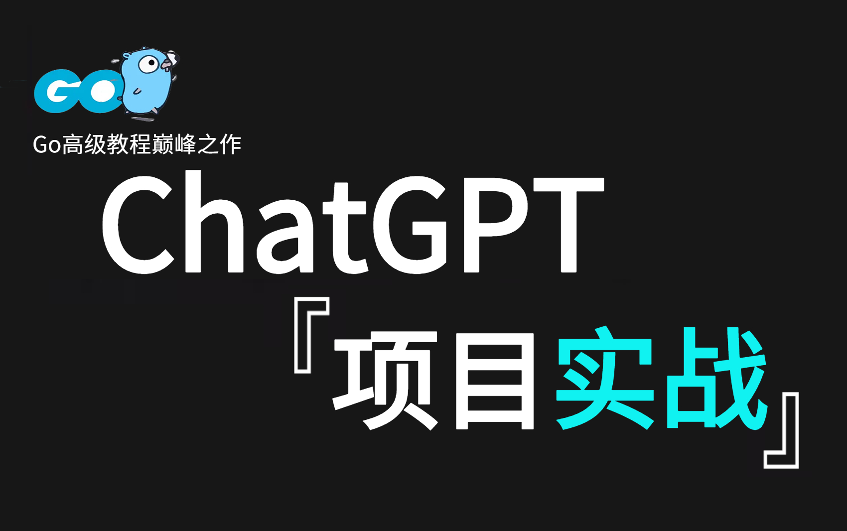 企业级项目实战教程手把手带你从零开始搭建自己的ChatGPT项目(微服务/中间件/工程组件/项目实战)哔哩哔哩bilibili