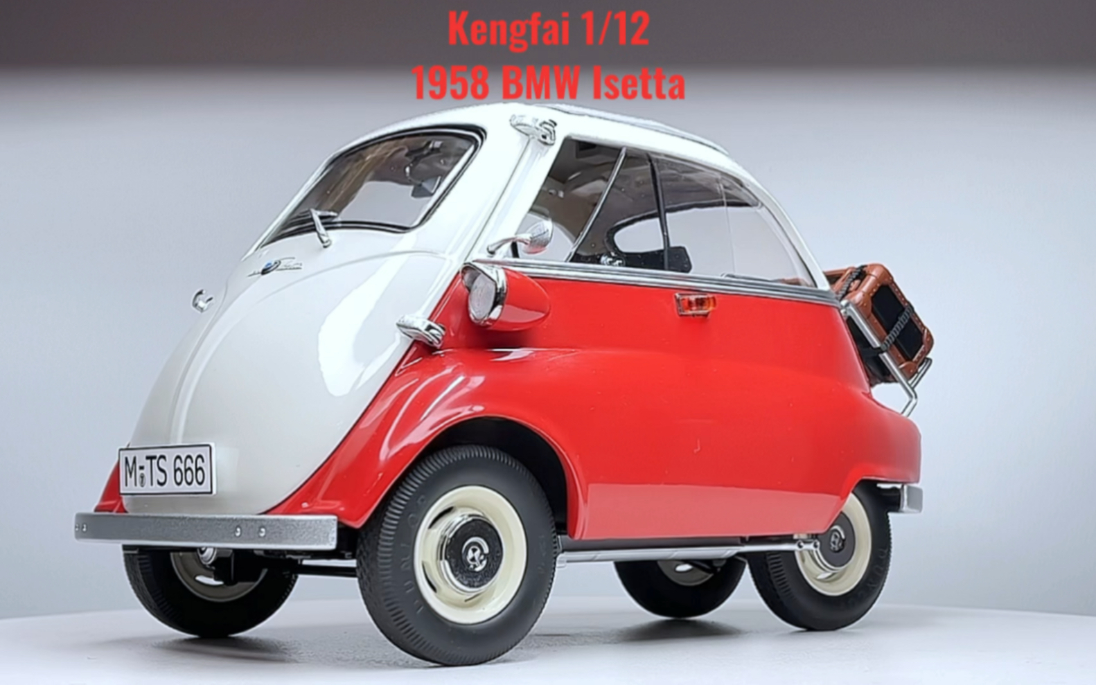 【1/12车模】其辉 1958 宝马 伊斯塔 宝马蛋