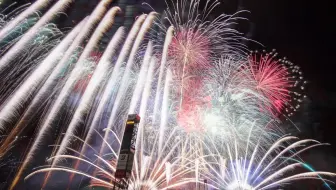 田原祭 五町合同花火大会19 精选 哔哩哔哩 Bilibili