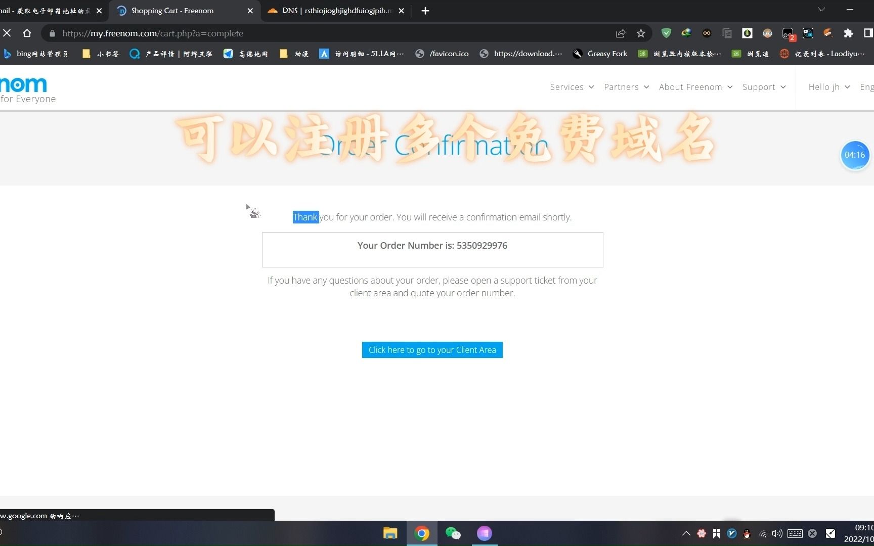 Freenom免费域名注册教程,妈妈再也不用担心我没域名了(哔哩哔哩bilibili