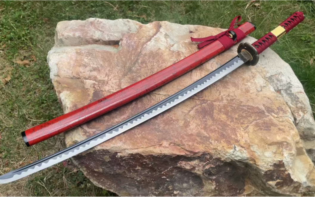 海贼王索隆三刀流三代鬼彻锰钢发黑性能版