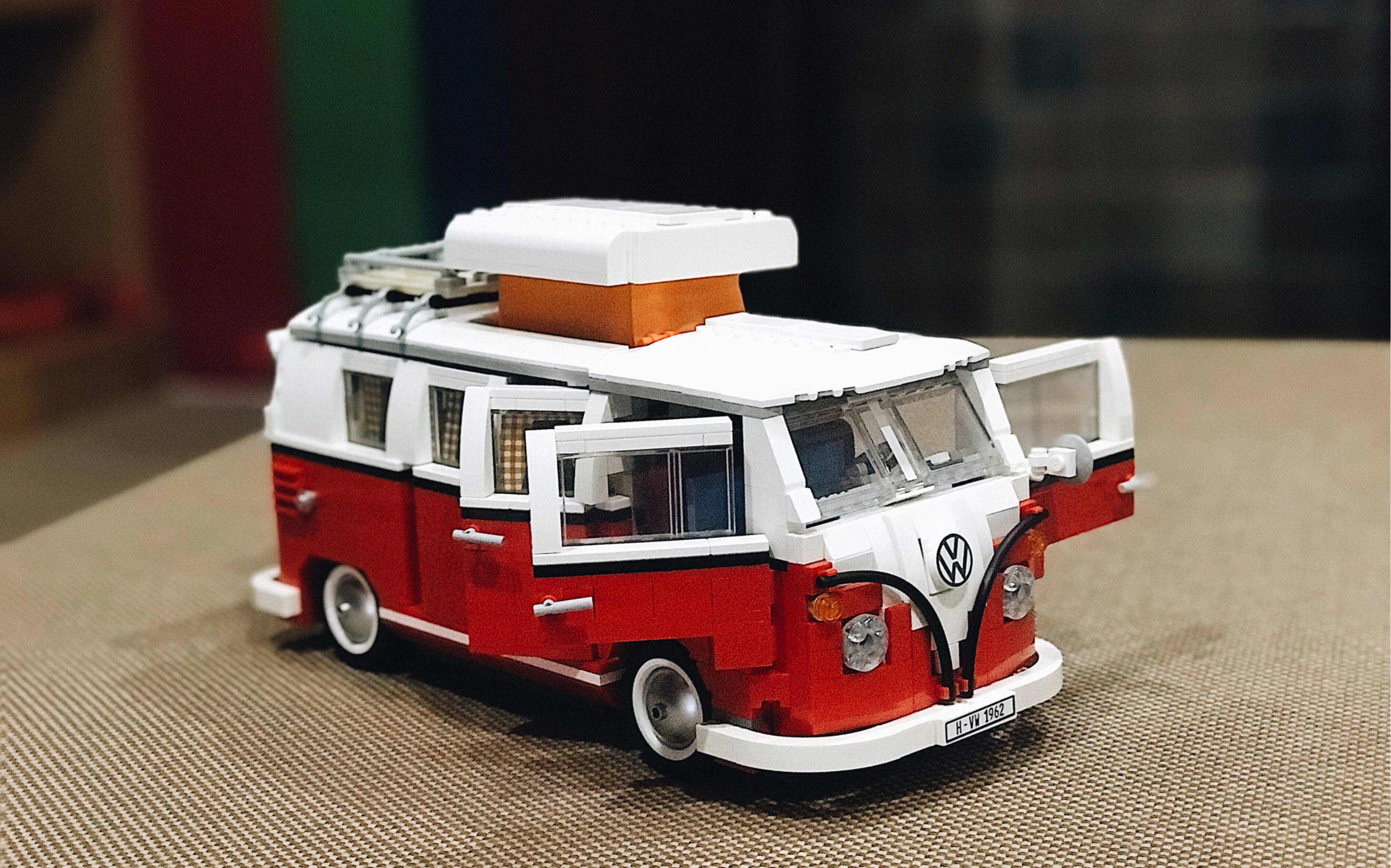 lego乐高idea系列 大众t1野营车 恶作剧之吻湘琴直树家同款可爱小房车