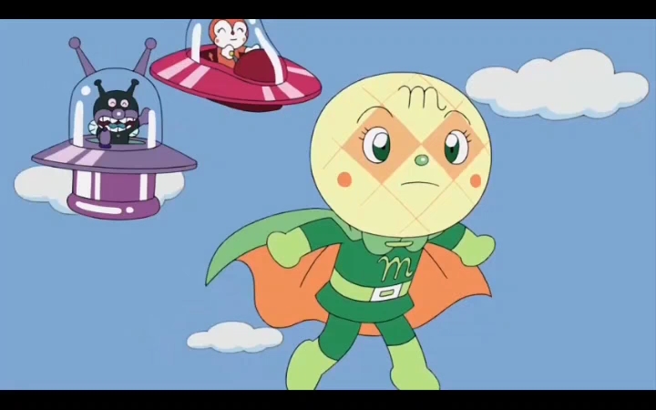 アンパンマン 1405話 蜜瓜超人出场