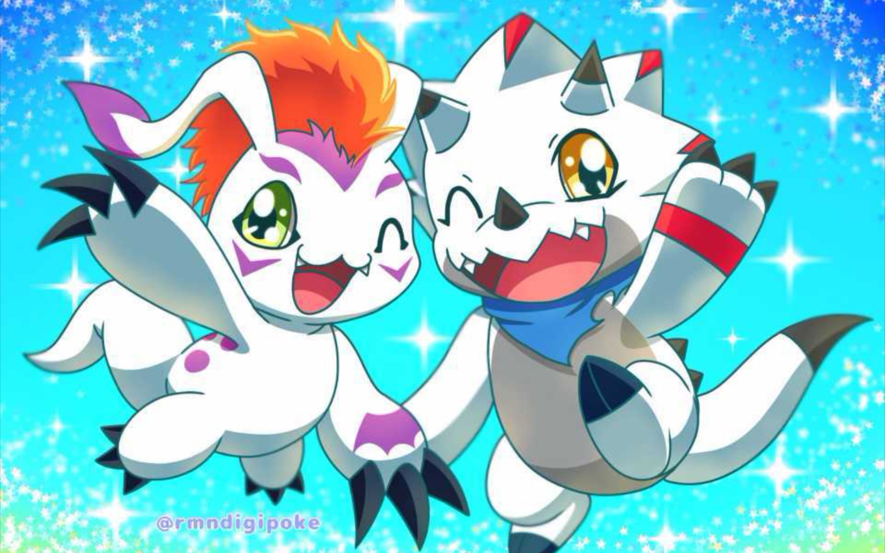 【digimon】数码宝贝-历代最可爱数码兽超萌混剪合集(个人盘点向)