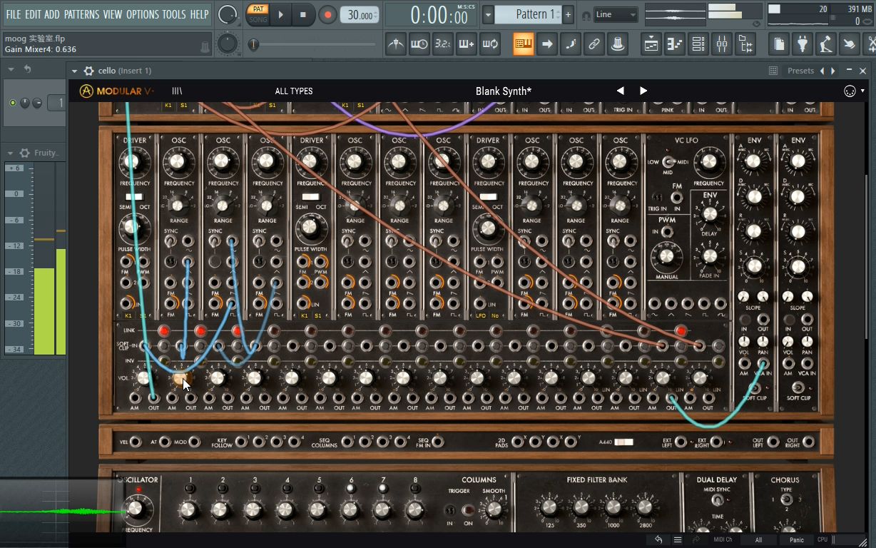 MOOG 模块合成器│玩玩音序器│Arturia  Modular V3│Sequential controller│FL STUDIO哔哩哔哩bilibili