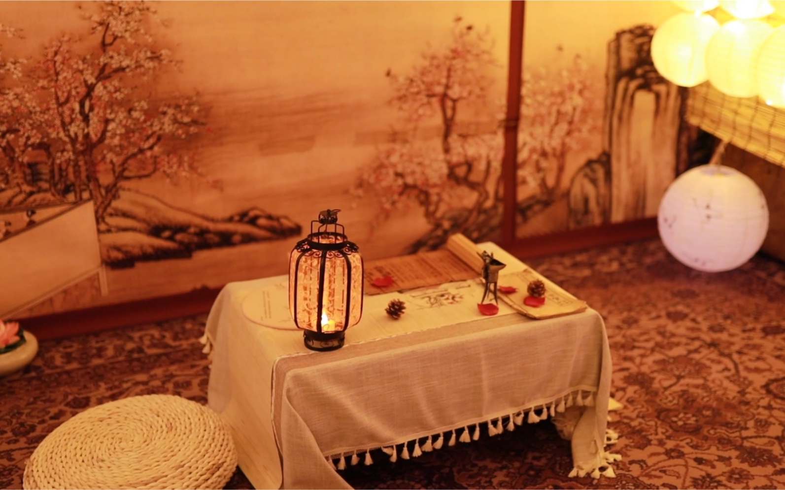 活动  1314元成本搭建的古风布景