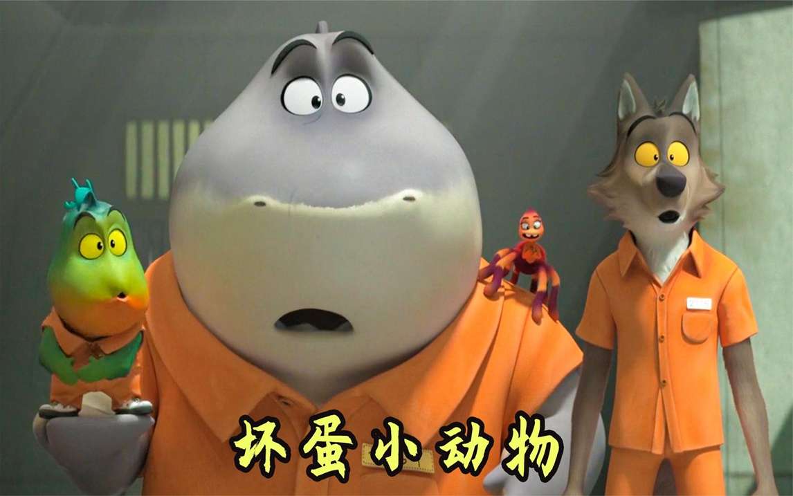 鲨鱼哥立志做坏蛋,其实内心无比善良,搞笑动物电影