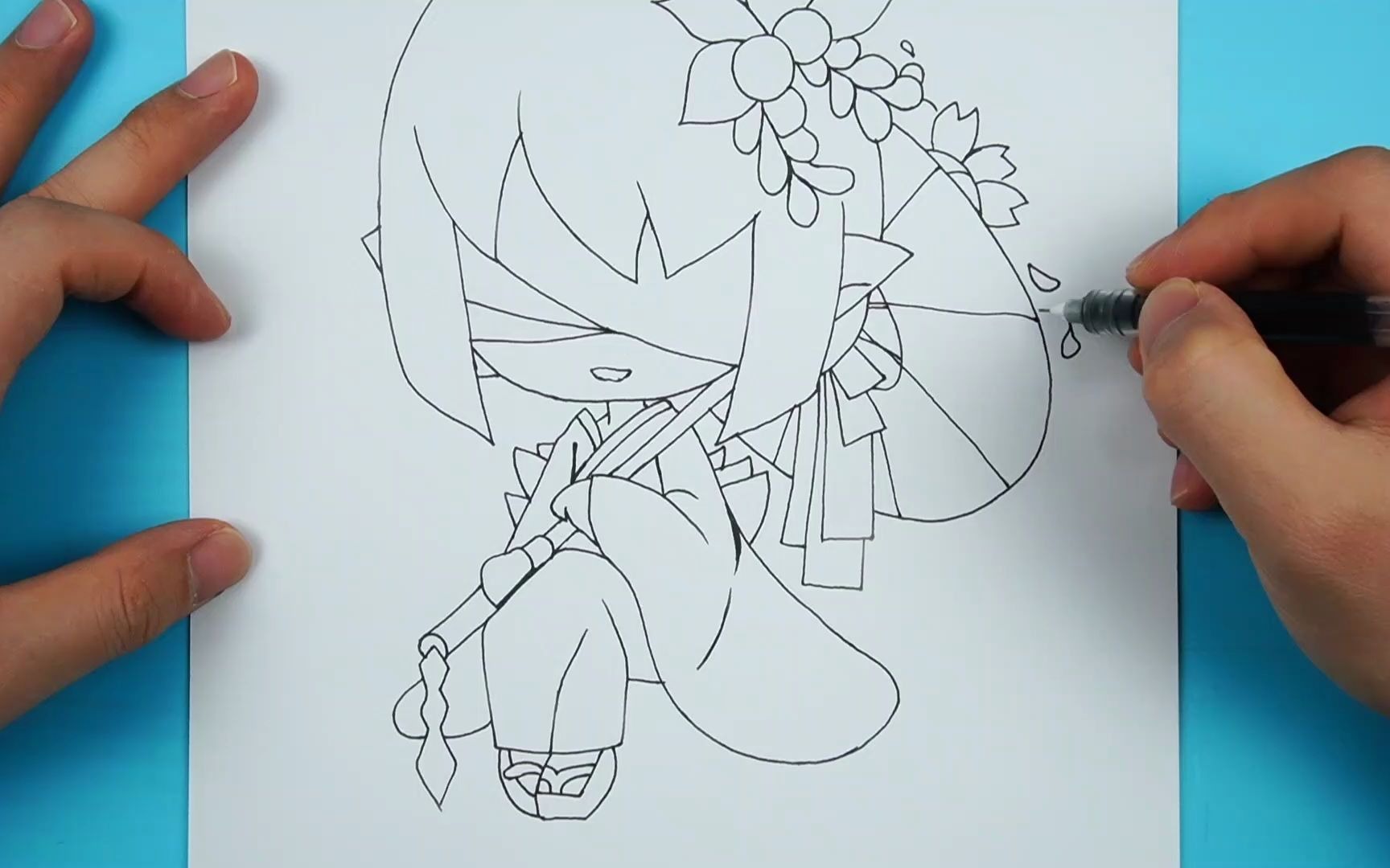 临摹小花仙手绘,花神之灵玫杜莎