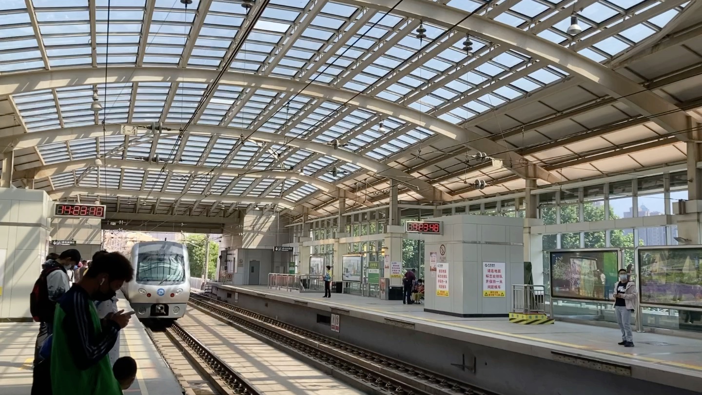 【大连快轨】香炉礁站拍车  超长原声集锦!