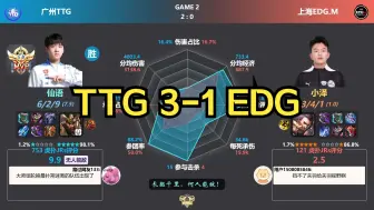 Download Video: 广州TTG 3-1 上海EDG.M 赛后数据雷达图+虎扑热评 | KPL年度总决赛