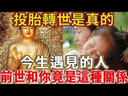 Tải video: 投胎转世竟是真的！你今生遇见的人，前世和你竟是这种关系！看完让人大吃一惊