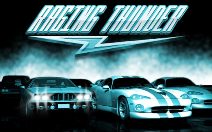 怀旧老游戏【Raging Thunder/雷霆赛车】当年Polarbit出品的小容量赛车神作