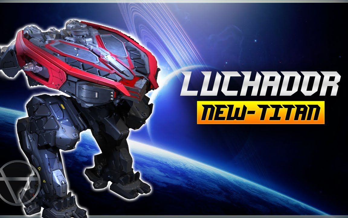 【war robots搬运】新泰坦luchador机枪套/毒枪套测试服实录_wwr