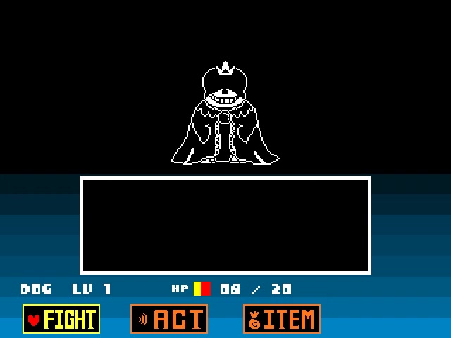 [图]【Storyshift】国王sans战（king sans）