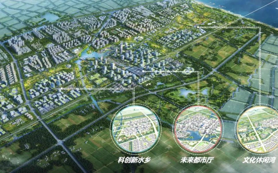 清风海韵 枕水轻城 | 海盐高铁新城城市设计及重点片区建筑概念设计