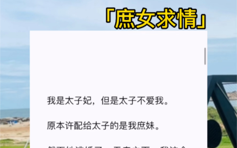 我是太子妃,但是太子不爱我.原本许配给太子的是我庶妹.然而她逃婚了,无奈之下,我这个嫡女只得替嫁.哔哩哔哩bilibili