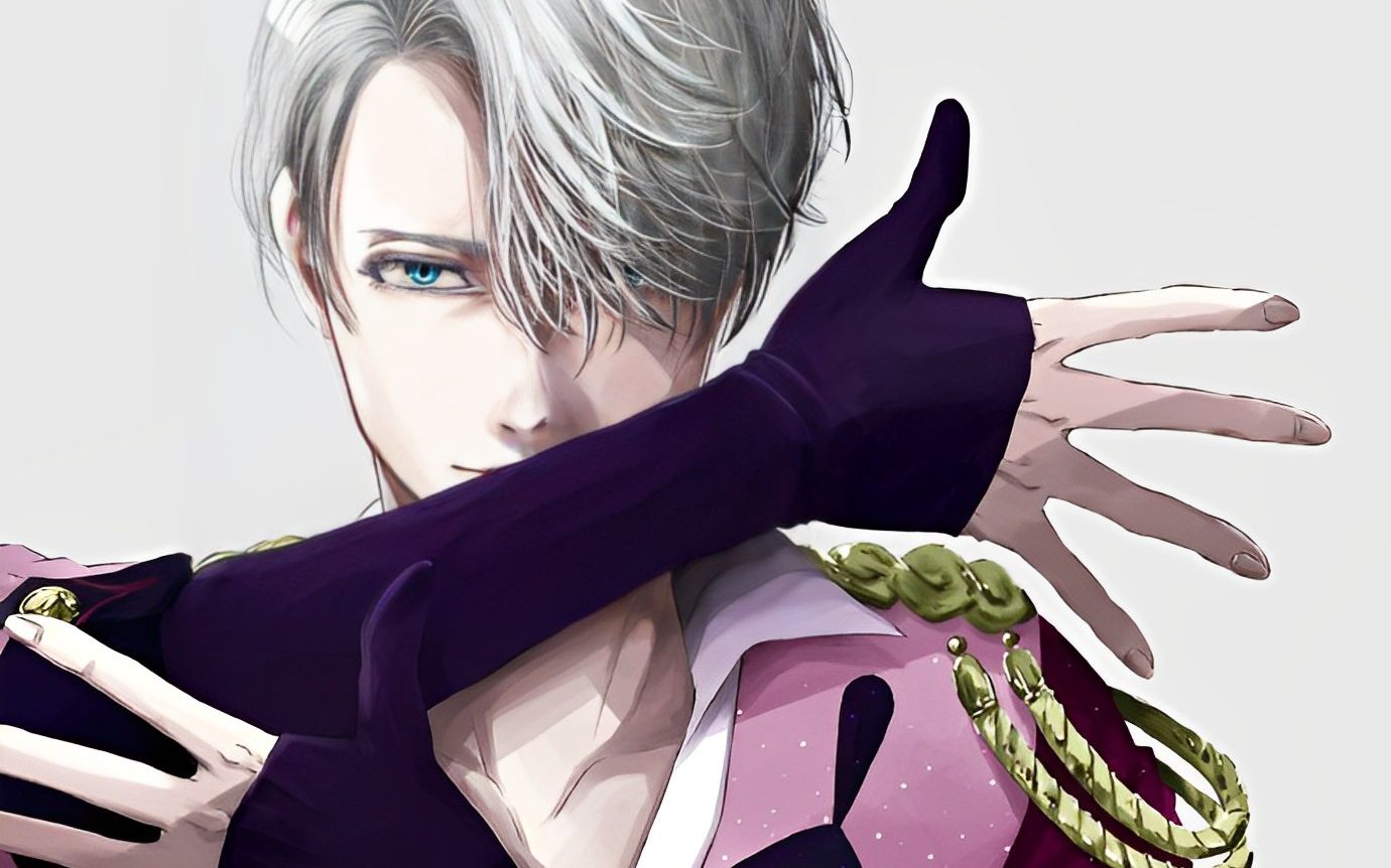 维克托常年霸榜迷弟多,看似高冷却搞笑颜艺,还给勇利取名小肥猪