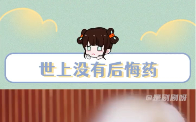 可是,世上没有后悔药哔哩哔哩bilibili