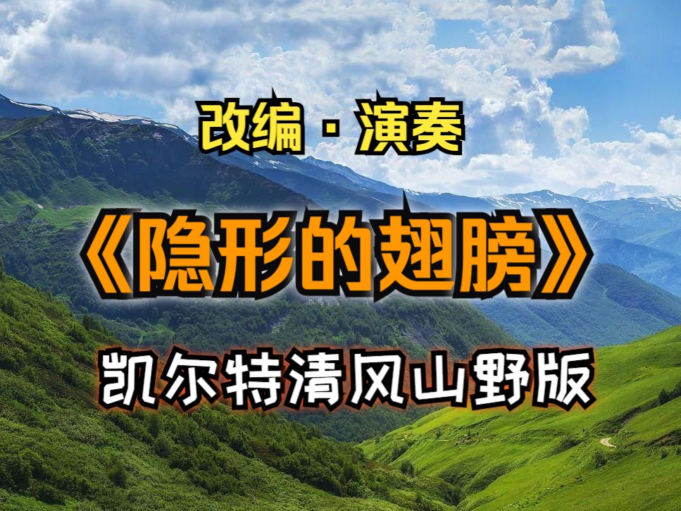 【改编 ⷠ演奏】张韶涵《隐形的翅膀》,凯尔特清风山野版.哪里会有风,就飞多远吧.【魔戒在逃单人乐团 ⷠ爱尔兰哨笛 ⷠ苏格兰风笛 ⷠ中世纪竖琴】...