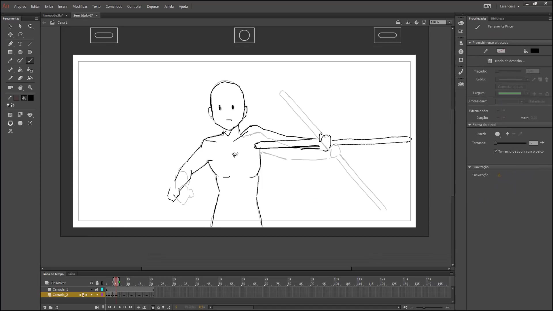 【制作过程】Adobe Animate逐帧动画制作过程哔哩哔哩bilibili