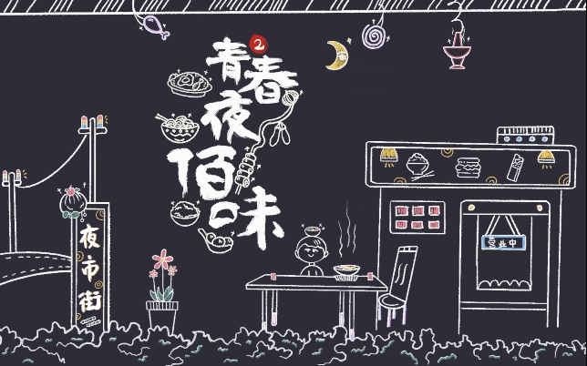 [图]夜市美食纪录片《青春夜佰味2》全8集 1080P超清