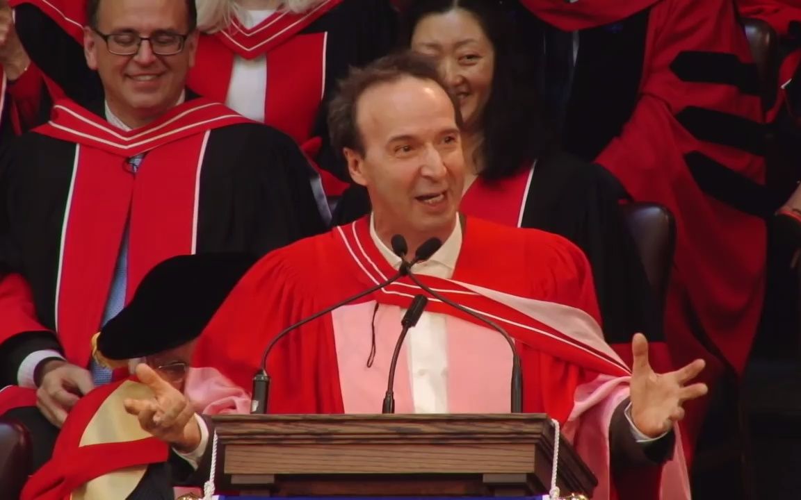 【罗贝托ⷨ𔝥𐼥𐼣€‘【多伦多大学】Roberto Benigni, Convocation 2015 Honorary Degree recipient哔哩哔哩bilibili