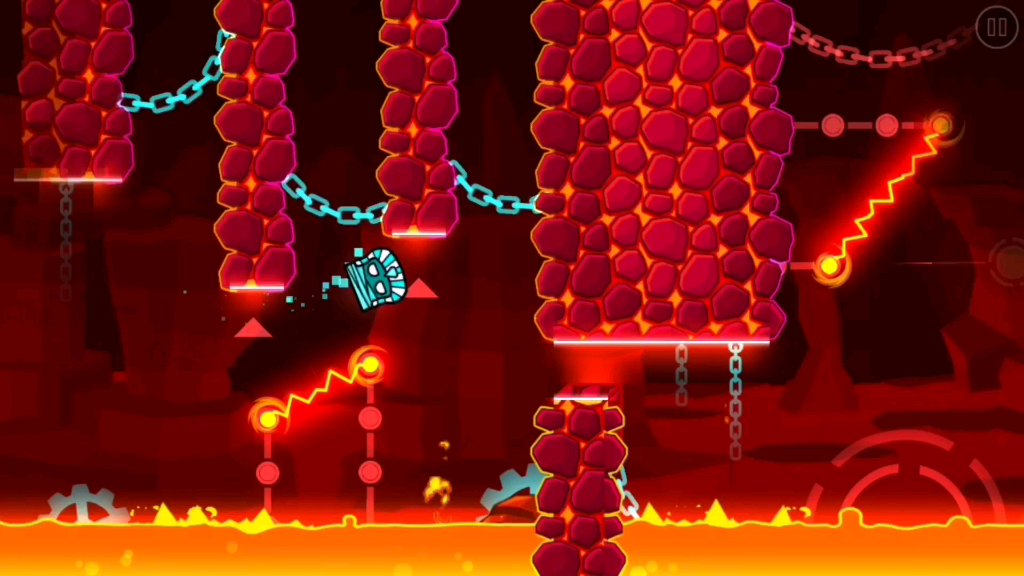 第一次用特效 最后一关 几何冲刺