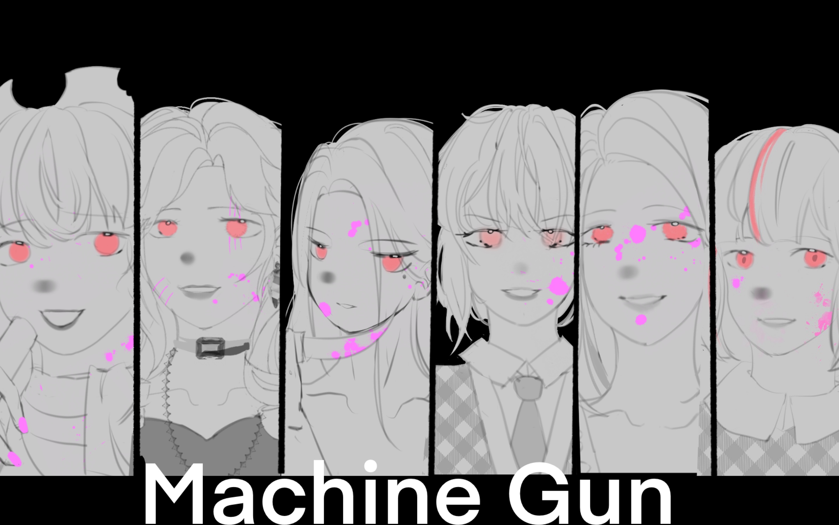 MLP黑暗六同人【MACHINE GUN】meme哔哩哔哩bilibili