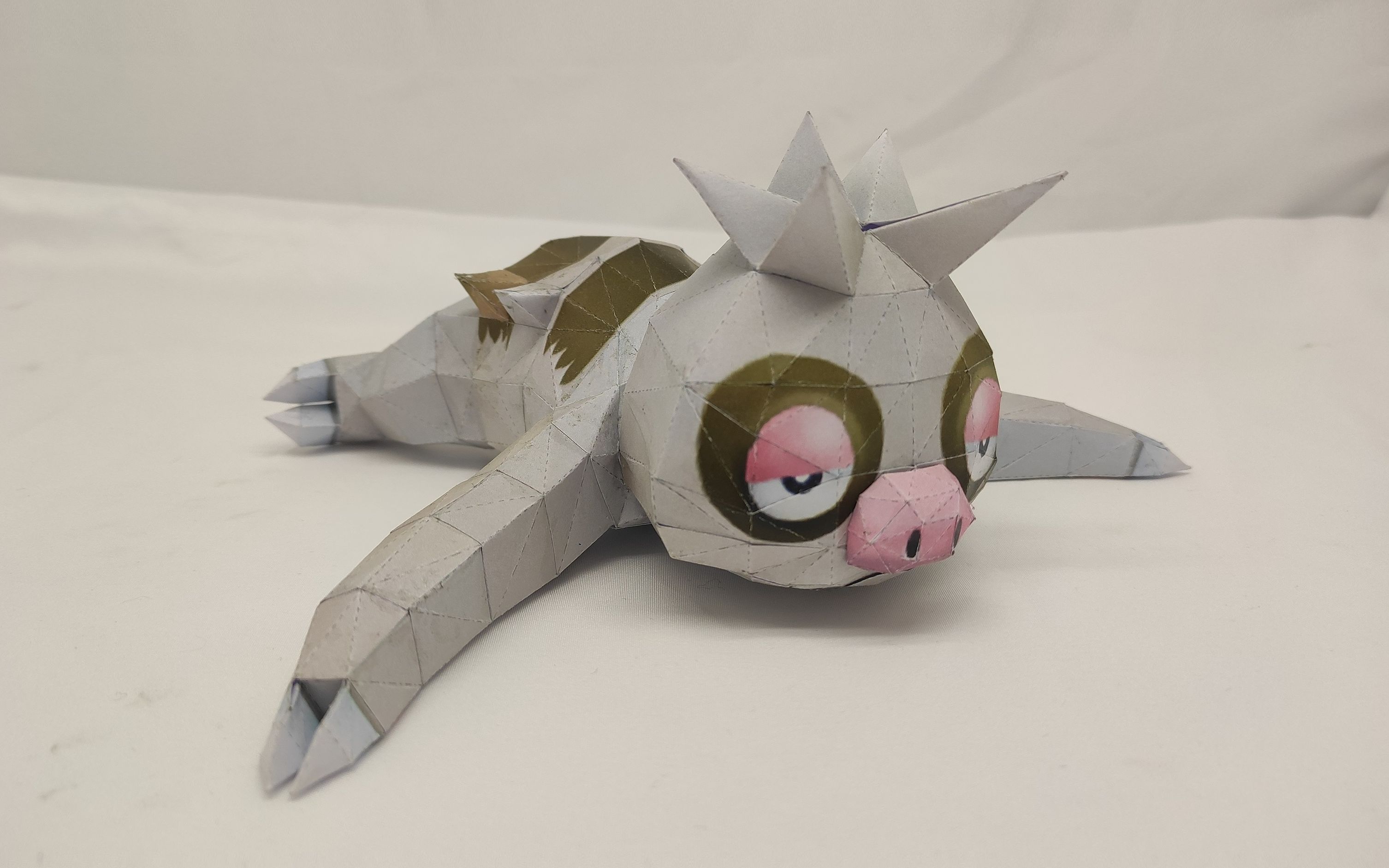 神奇宝贝287懒人翁【动漫纸模】