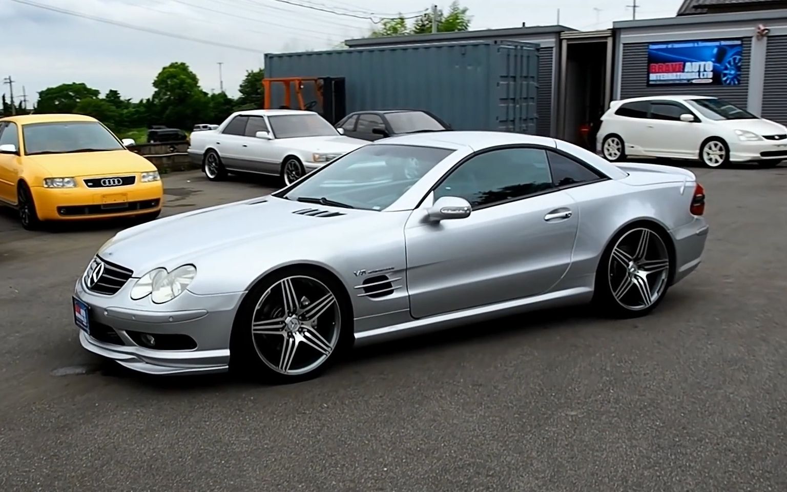 奔驰 r230 sl级 sl500 2001款 日本二手车