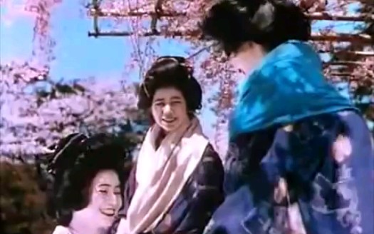 [图]1937年的日本：美女香花为伴，美国人眼中的东方花园