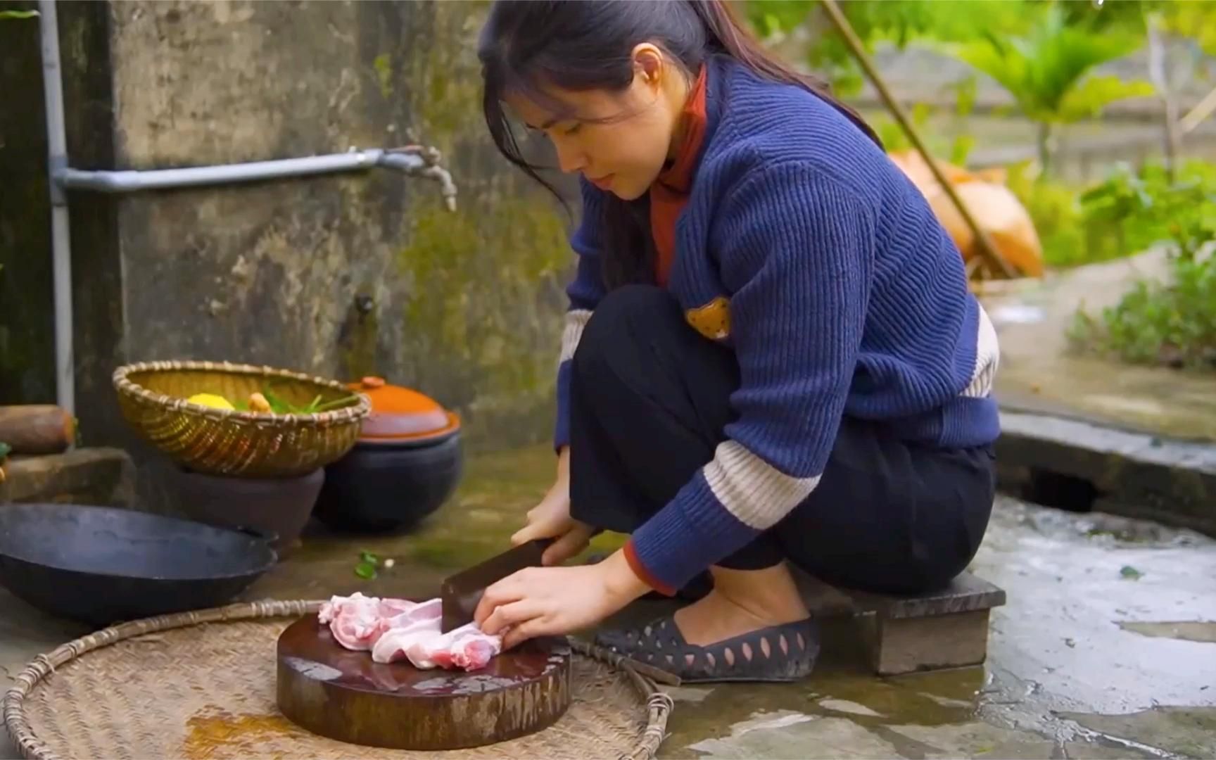 越南农村也出美女,一开始不信,看到这个小姐姐我沦陷了!