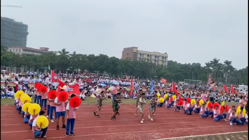 [图]这是我见过最不正经的运动会新宝岛！—东莞寮步香市中学X猛男版新宝岛！梦幻联动！