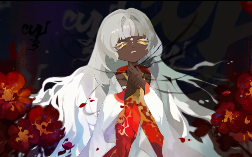 吾自由吾言?【阴阳师同人绘画过程】言灵