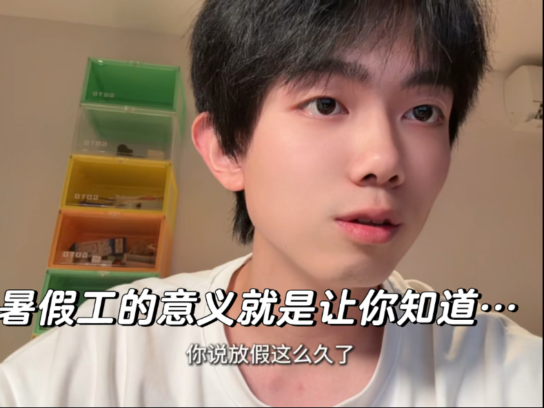 暑假工的意义就是让你知道暑假工没有意义…-圈宁CeoxNim-圈宁CeoxNim-哔哩哔哩视频