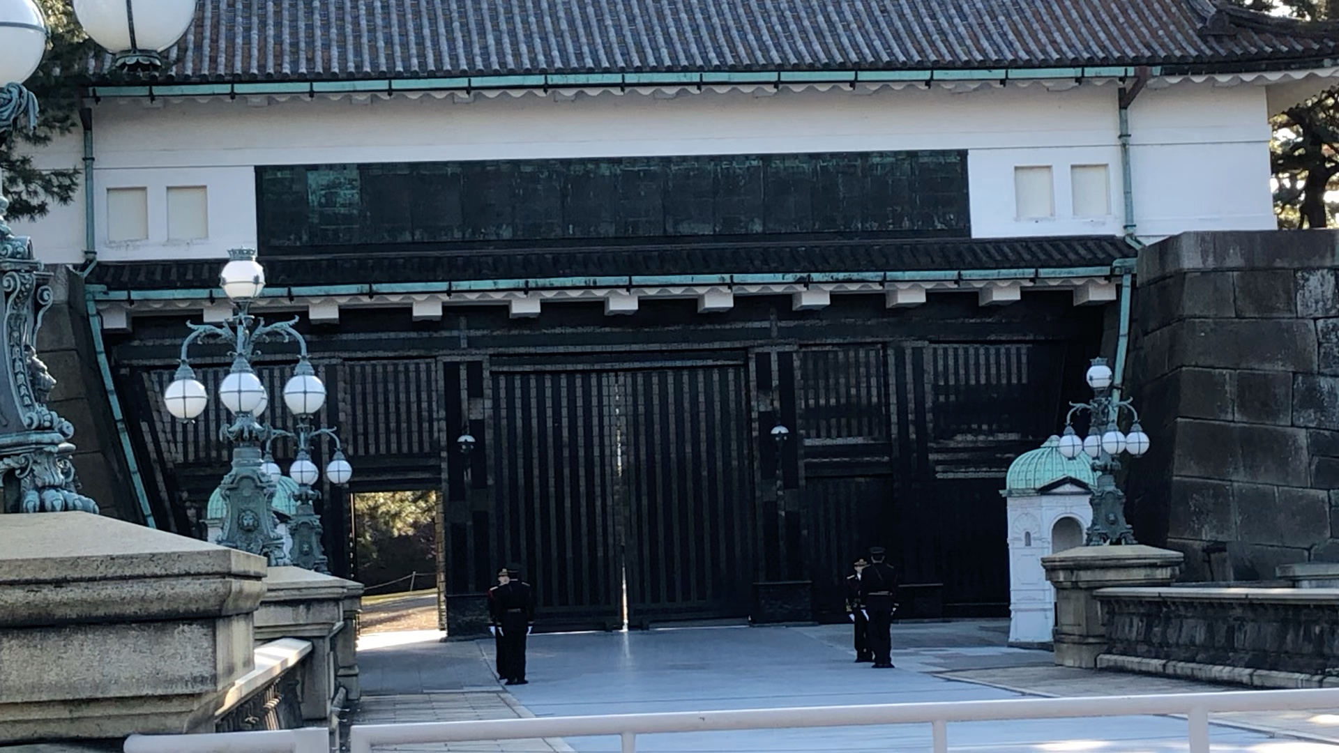 日本旅行/东京/皇居御所/卫兵交接