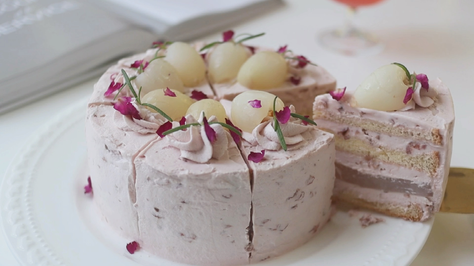 活动  玫瑰荔枝蛋糕 |覆盆子玫瑰奶油