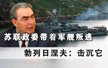 [图]1975年，苏联政委带着军舰叛逃，勃列日涅夫震怒：击沉它！