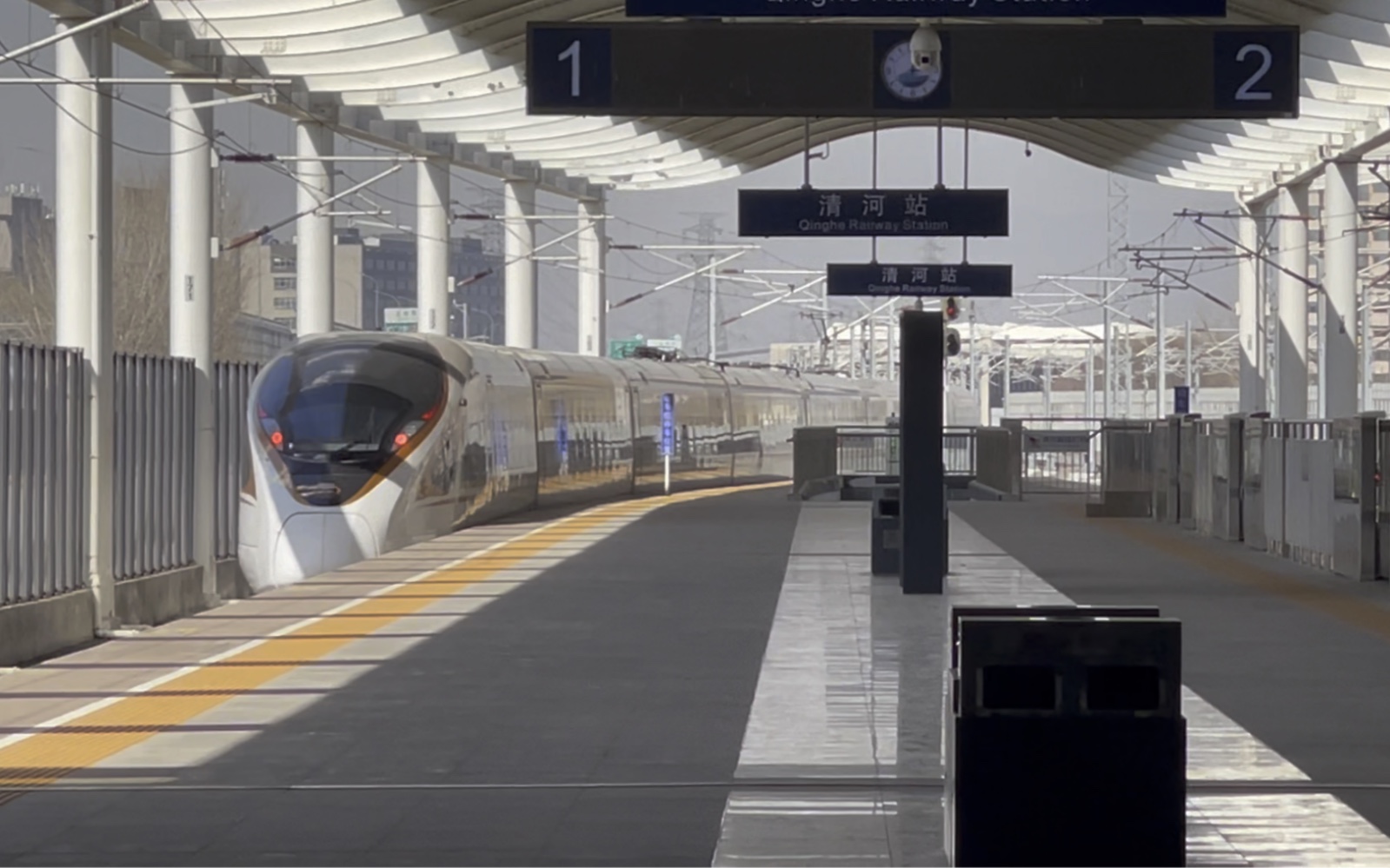 【铁路】cr400bf-5171担当g2493(北京北-包头)出清河站