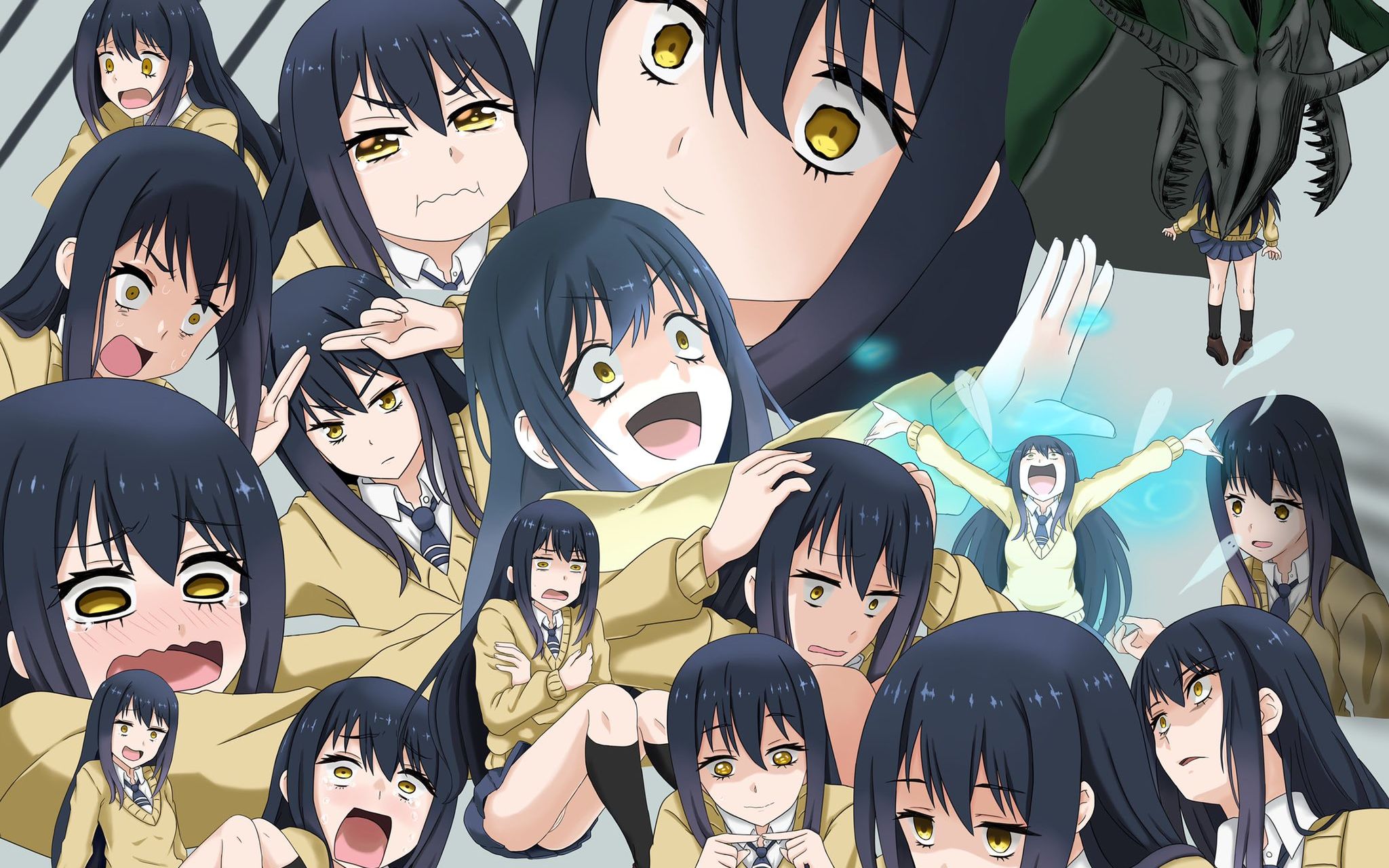 【10月/雨宫天/恐怖喜剧】看得见的女孩(阴阳眼见子) 第8话 预告【f宅