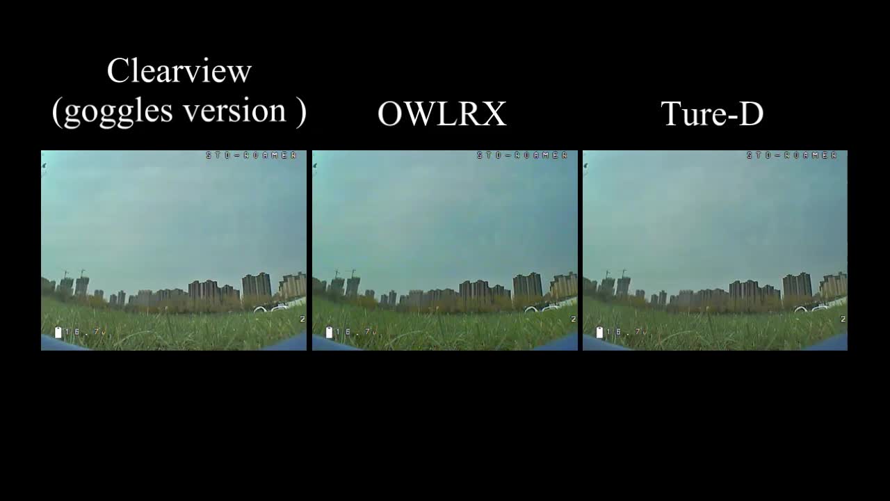 [图]OWLRX vs Clearview vs Ture-D