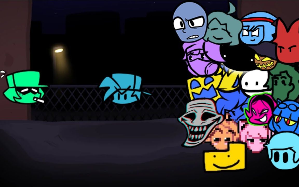 fnf 全员唱garcello二阶曲 "nerves"