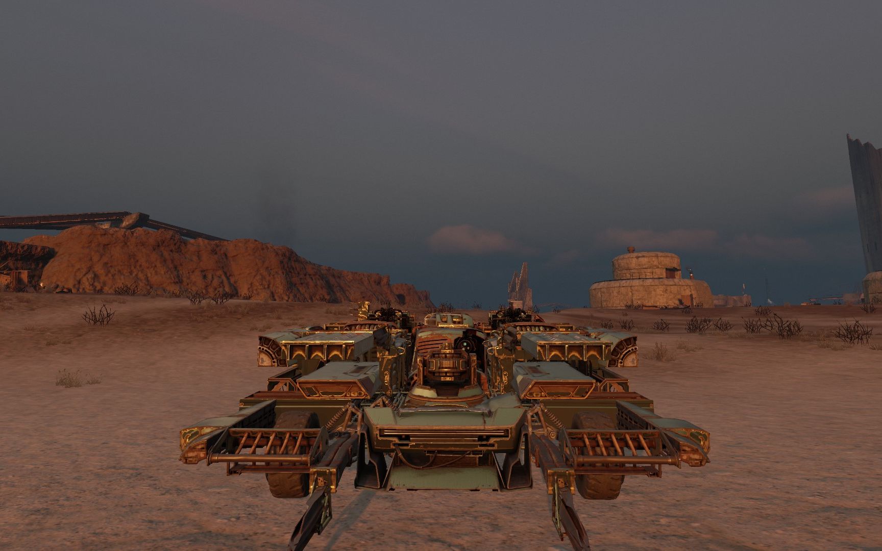 【创世战车】遗迹闪光粉碎 低趴车型