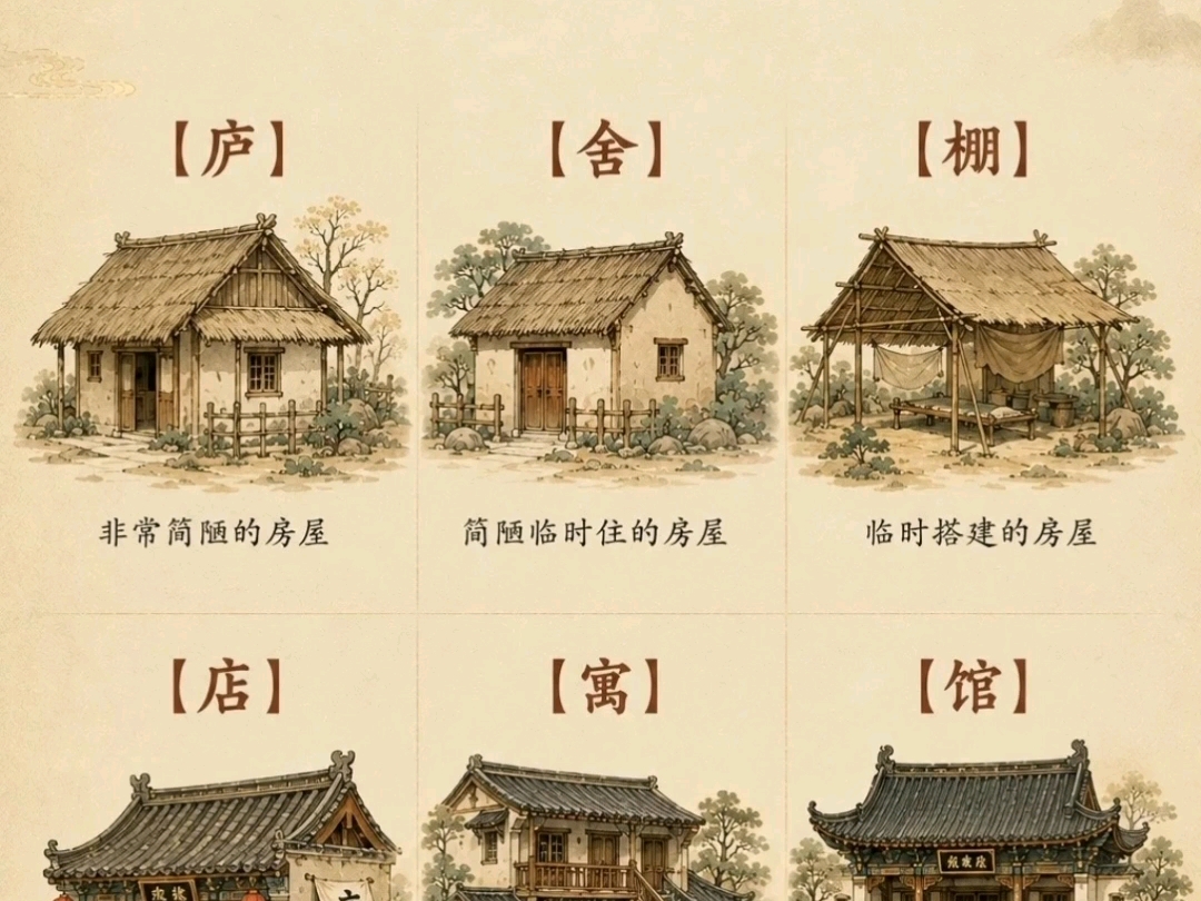 中国古建筑图鉴，看看你认识几个？