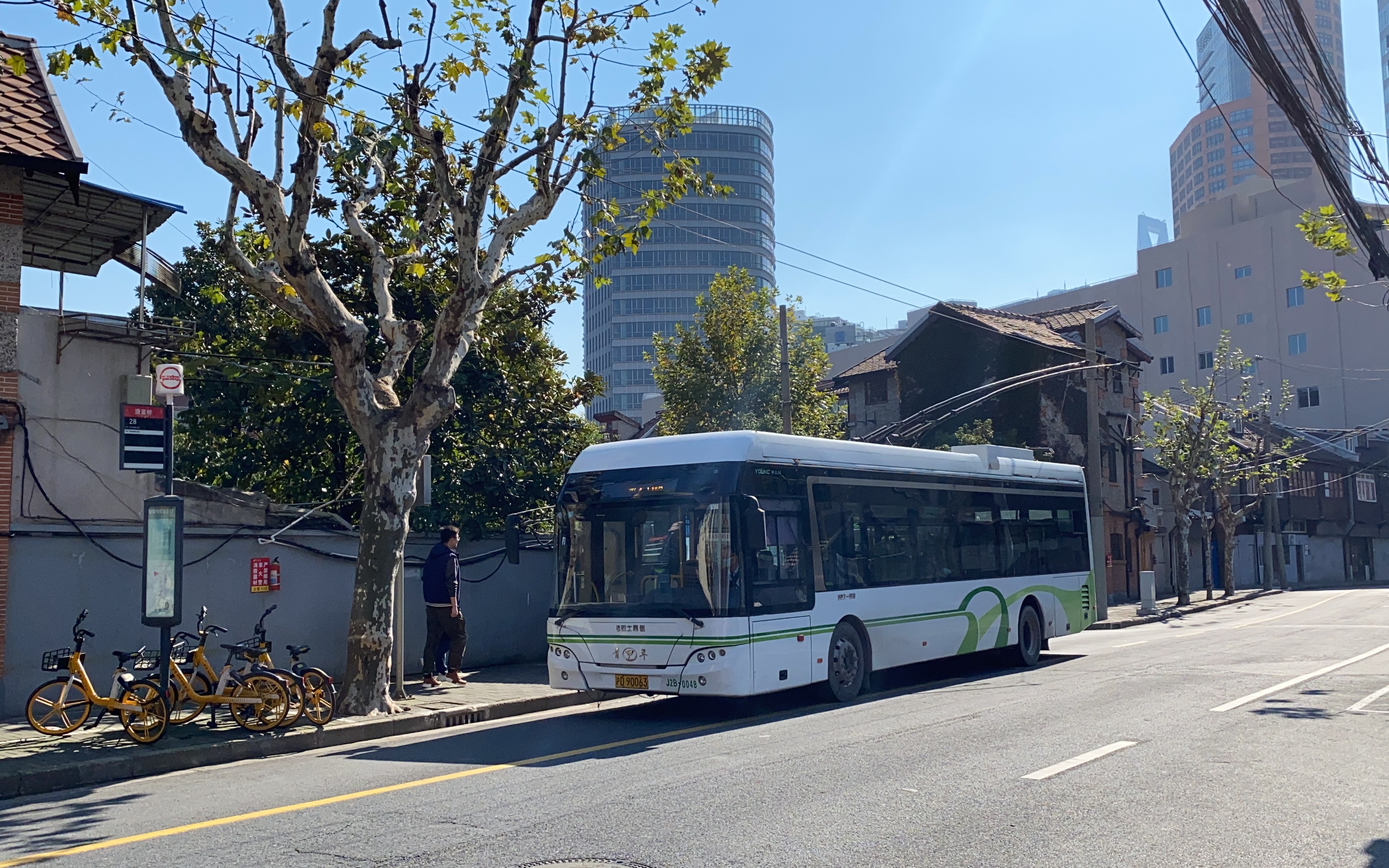 【pov 56/又见教练车/挖断管道】上海公交28路全程前方展望pov