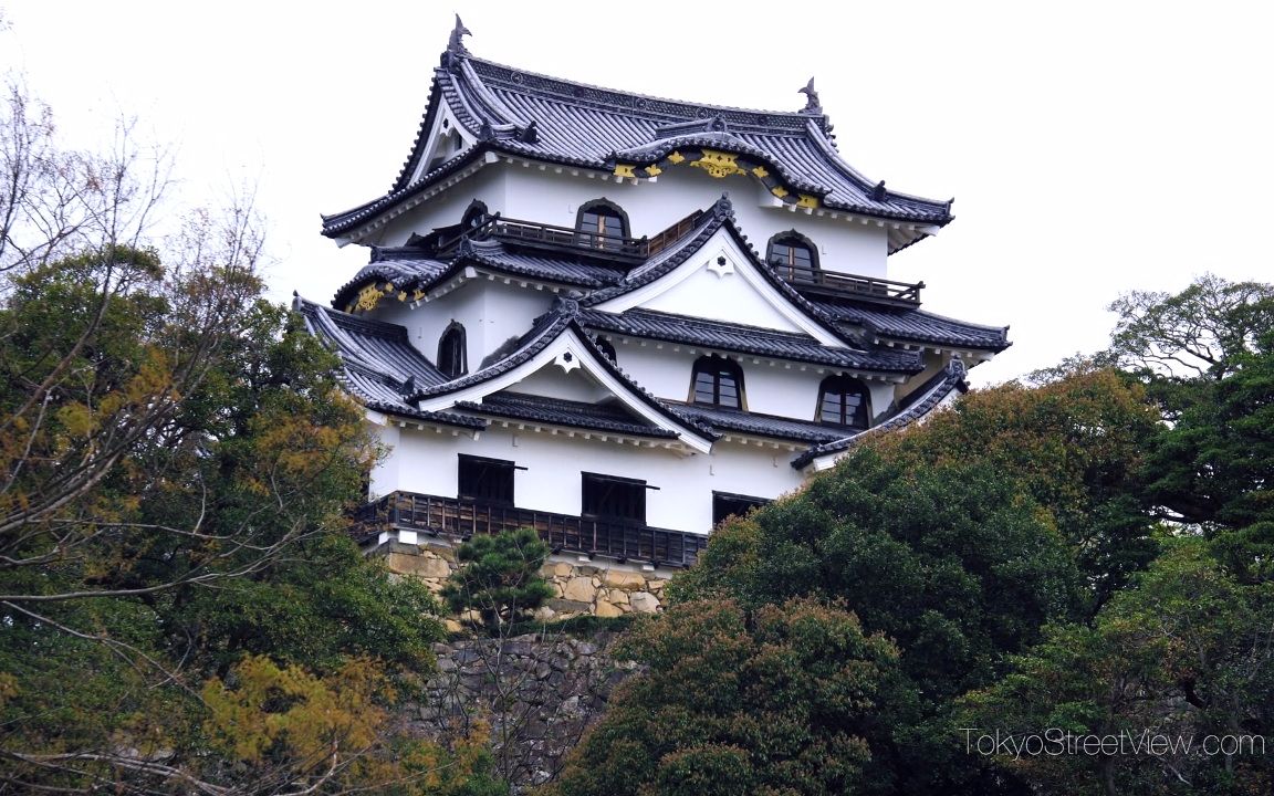 【超清日本】第一视角 滋贺县-彦根市-彦根城 2019.