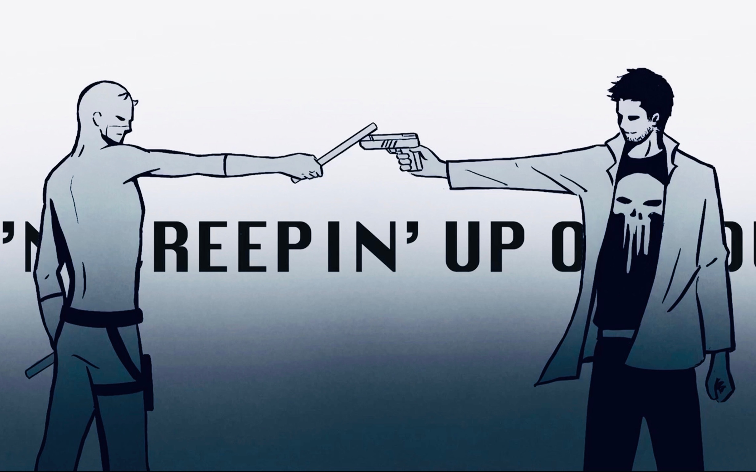 [图]【罚D】[剧情向手书] Creepin' up on you