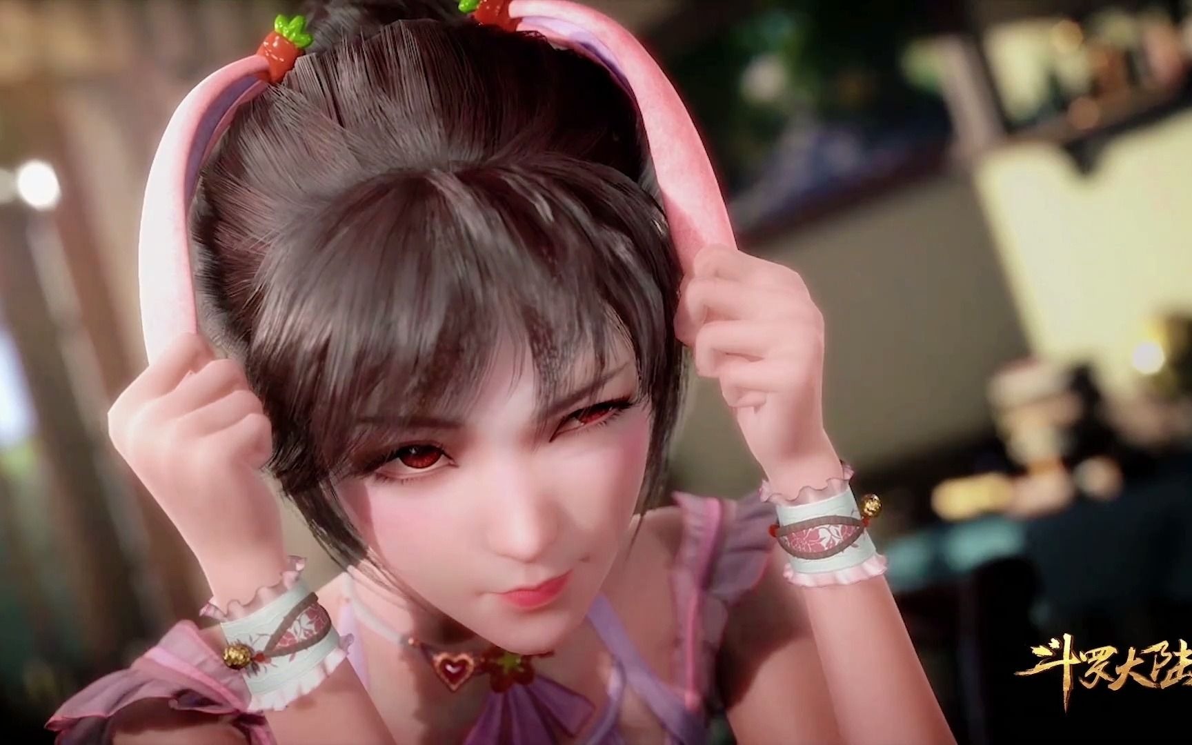 斗罗大陆:原来小舞的耳朵会说话,缩耳朵的样子太可爱了-枕头搏荷糖