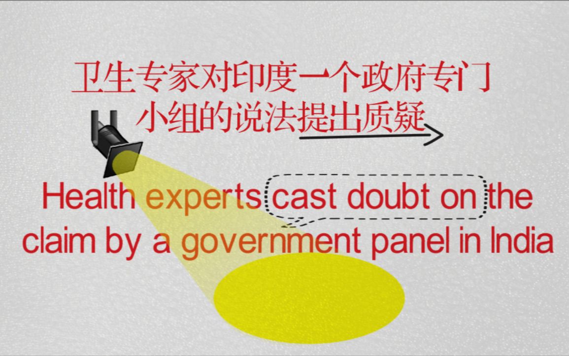 【英语翻译/写作】《经济学人》"万金油"精华好句(5)|"提出质疑""情况